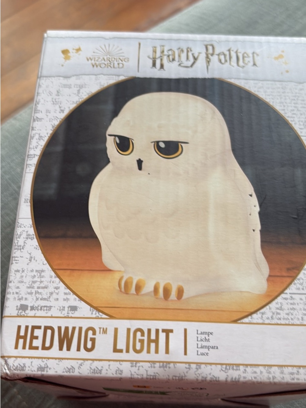 Warner Bros. White Hedwig Owl Lantern